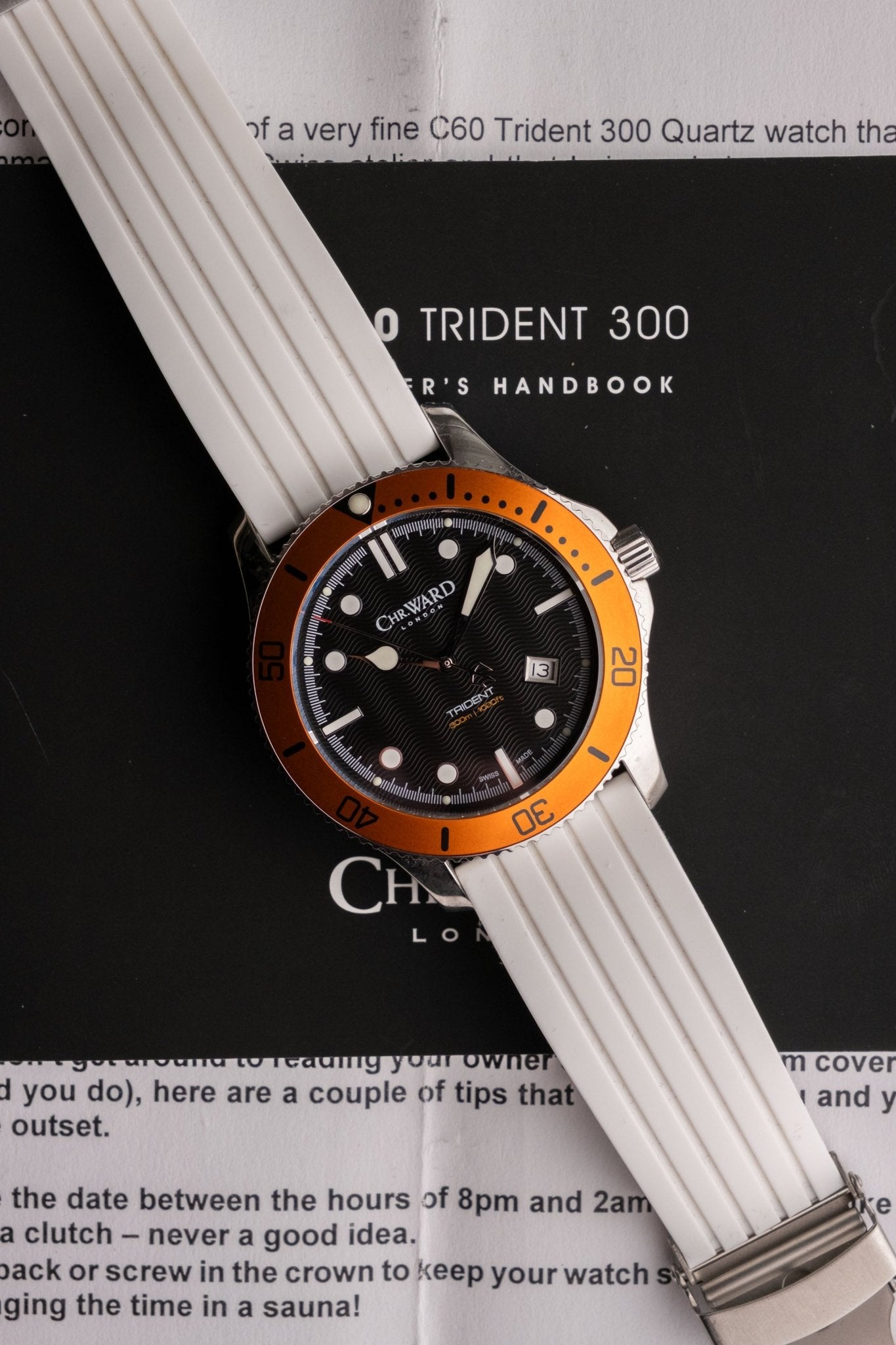 2015 Christopher Ward C60 Trident 300 - Wrist Story Pty Ltd