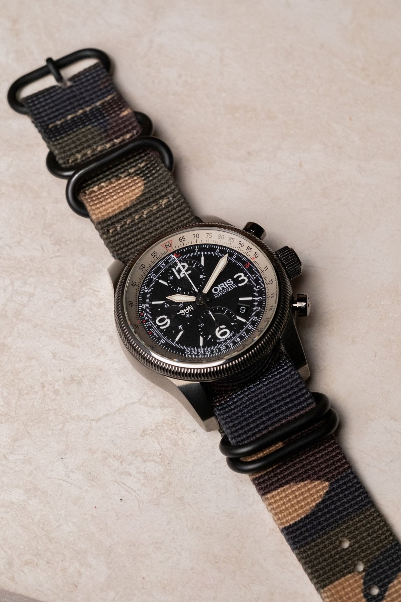 2015 Oris Big Crown X1 Calculator 46mm Ref. 01 675 7648 4264 - 07 5 23 77 - Wristory
