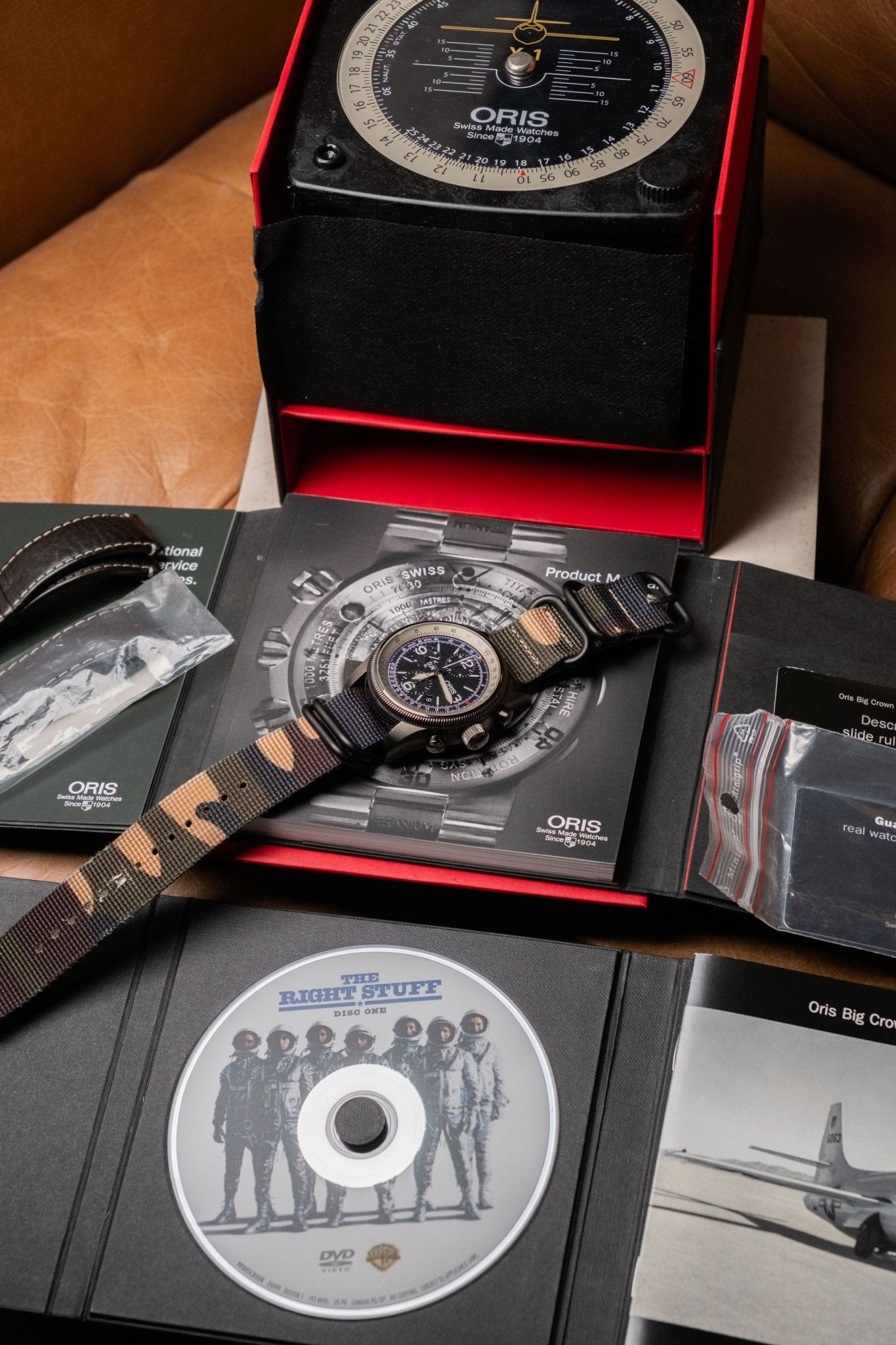2015 Oris Big Crown X1 Calculator 46mm Ref. 01 675 7648 4264 - 07 5 23 77 - Wristory