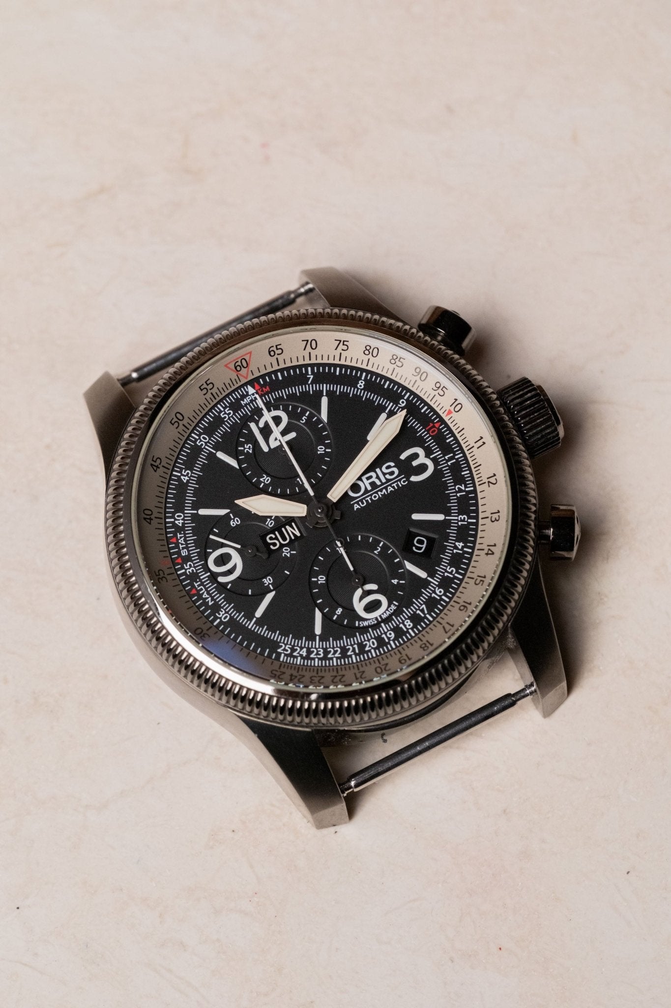 2015 Oris Big Crown X1 Calculator 46mm Ref. 01 675 7648 4264 - 07 5 23 77 - Wristory