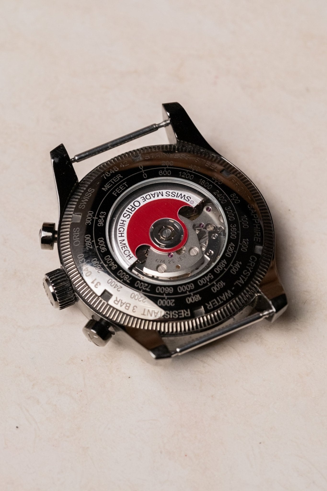 2015 Oris Big Crown X1 Calculator 46mm Ref. 01 675 7648 4264 - 07 5 23 77 - Wristory