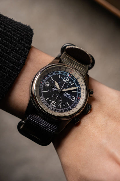 2015 Oris Big Crown X1 Calculator 46mm Ref. 01 675 7648 4264 - 07 5 23 77 - Wristory