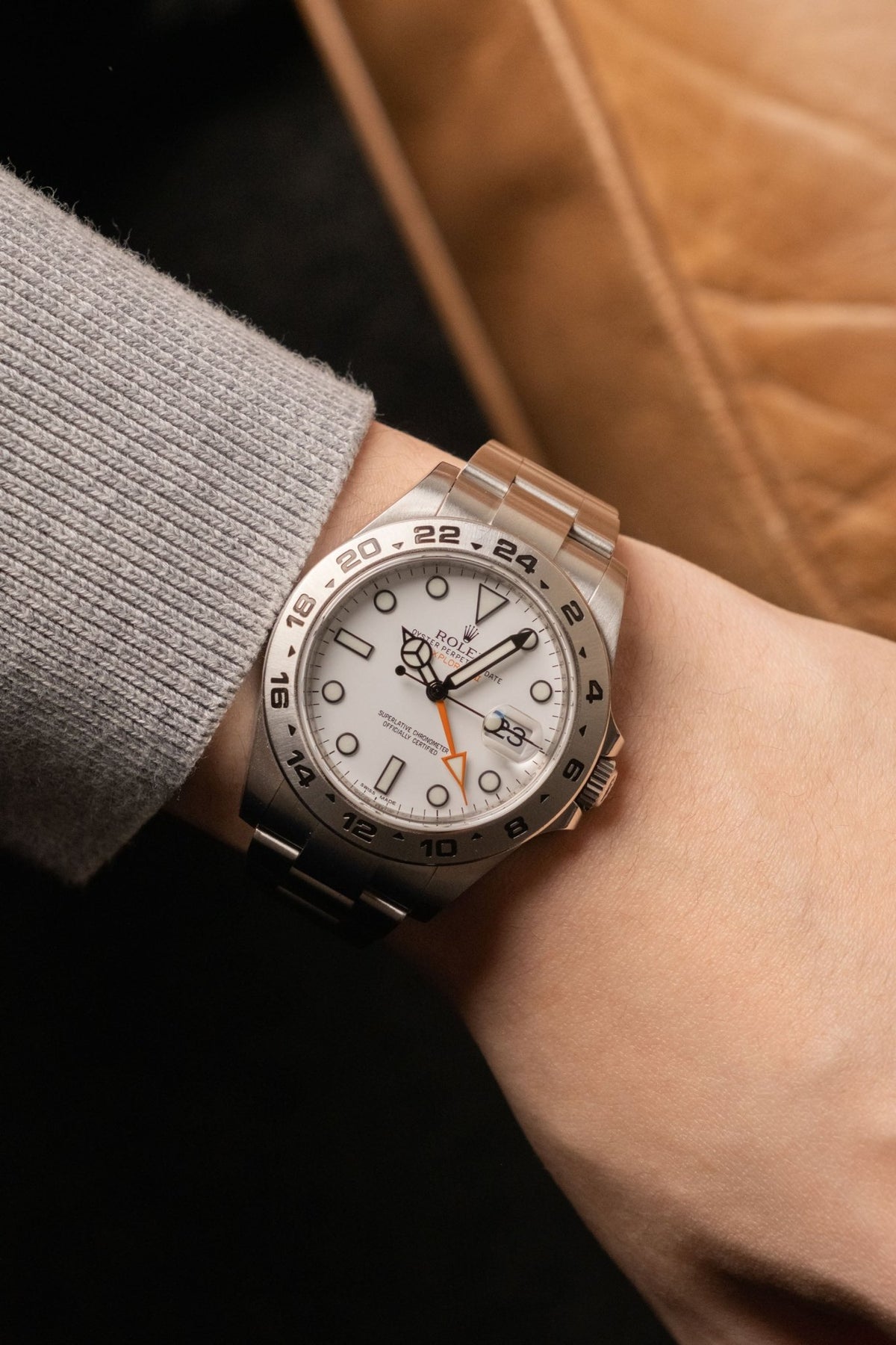 2015 Rolex Explorer II Polar Ref. 216570 - Wristory