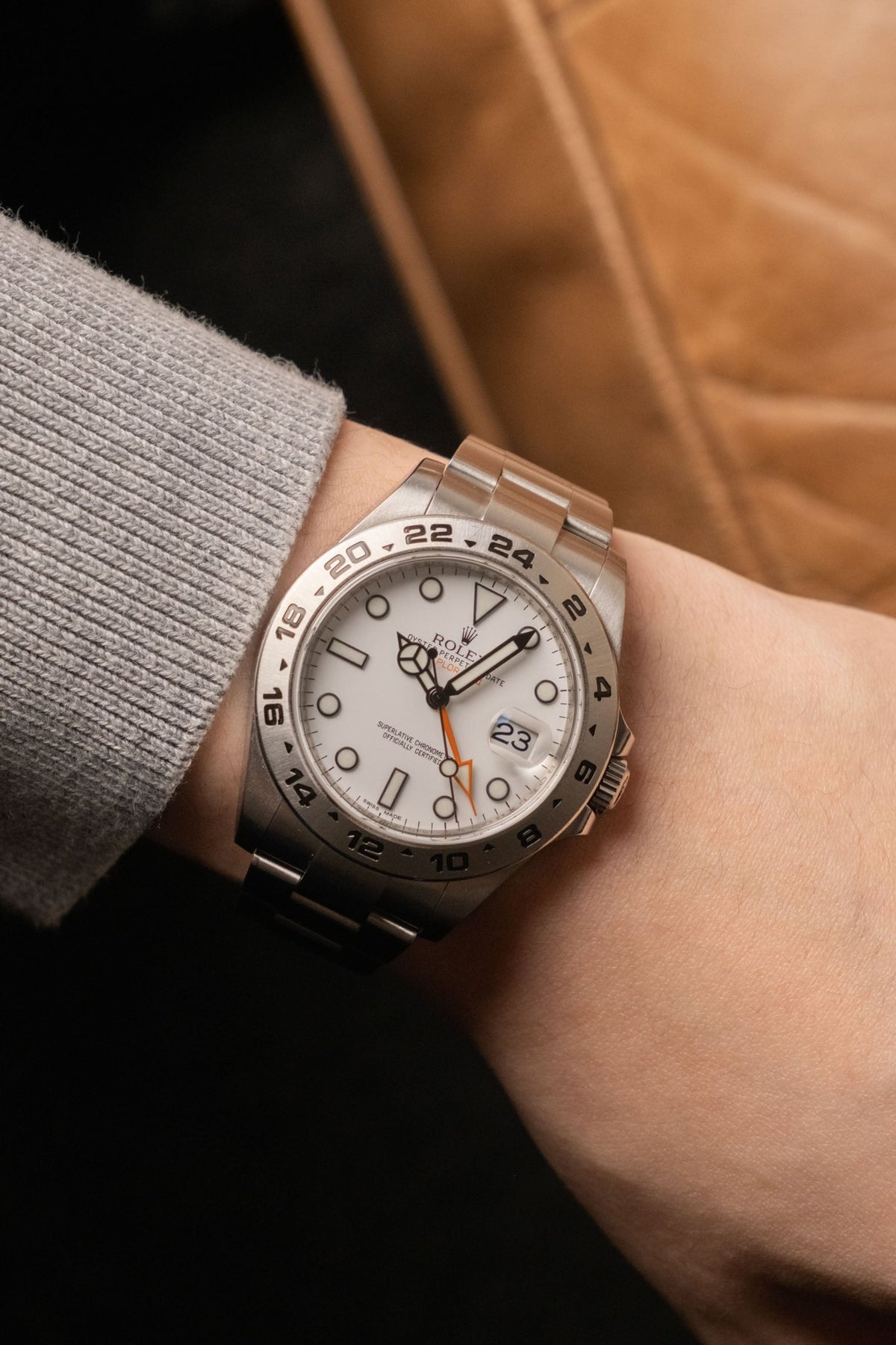 2015 Rolex Explorer II Polar Ref. 216570 - Wristory