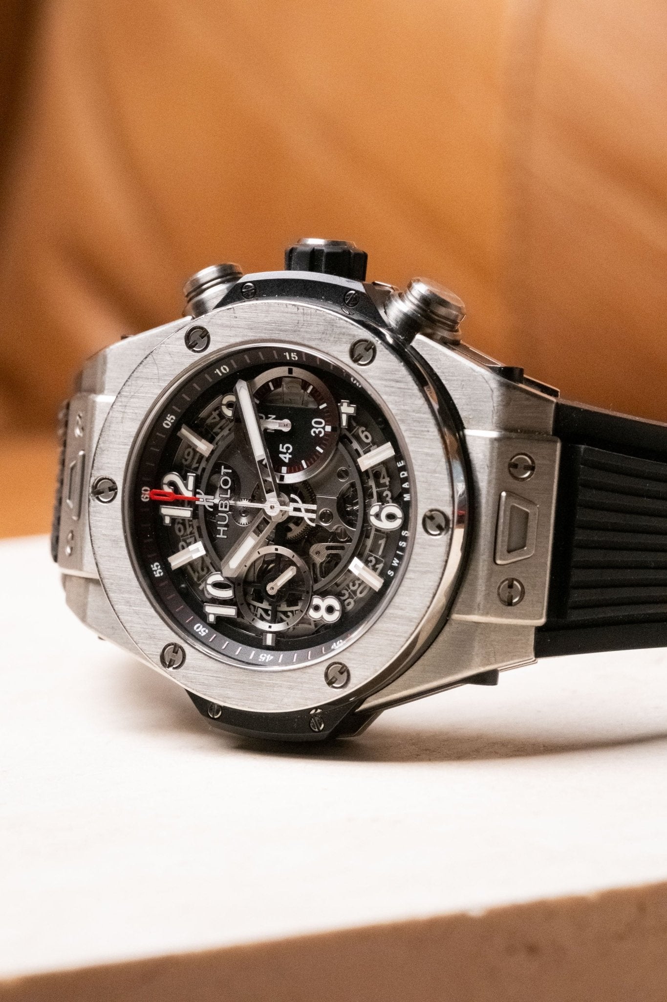 2016 Hublot Big Bang Unico Titanium Skeleton 411.NX.1170.RX pre-owned watch Wristory Melbourne
