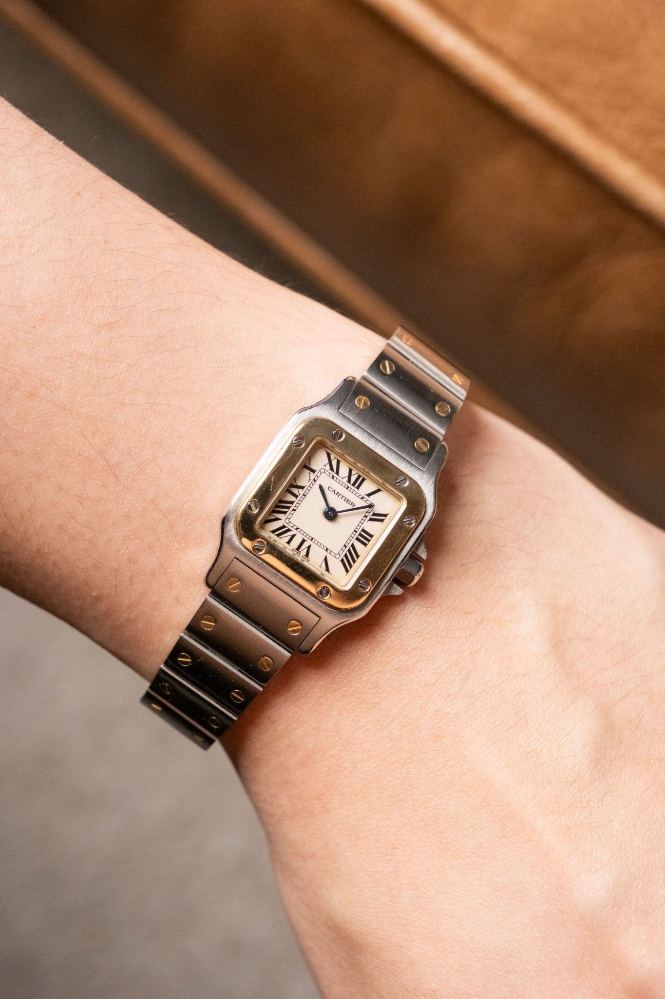 2017 Cartier Santos Galbée Ref. W20012C4 - Wristory