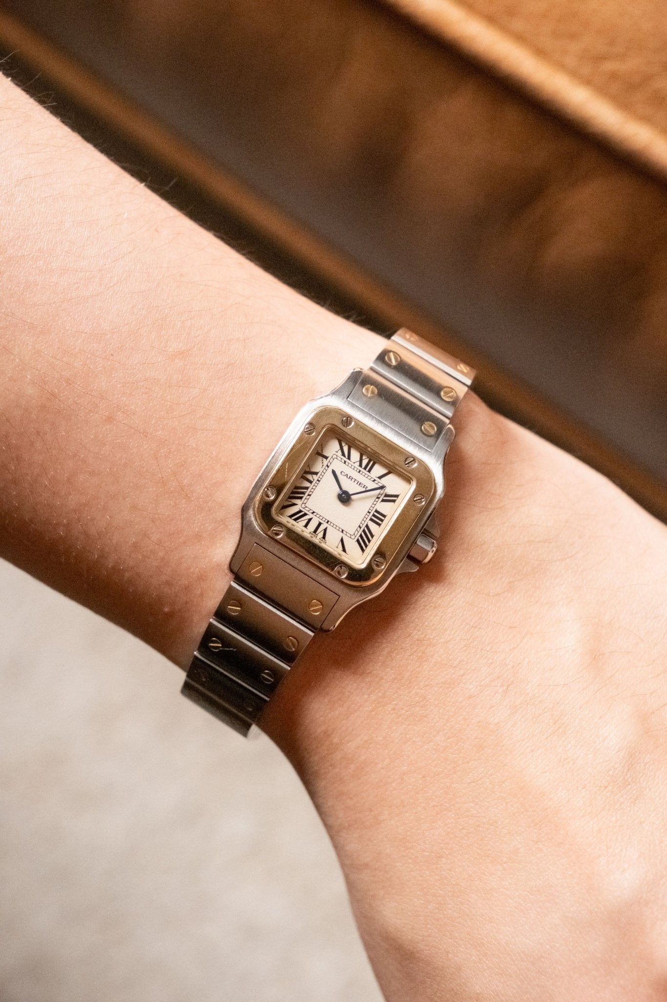 2017 Cartier Santos Galbée Ref. W20012C4 - Wristory