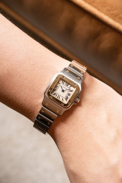 2017 Cartier Santos Galbée Ref. W20012C4 - Wristory
