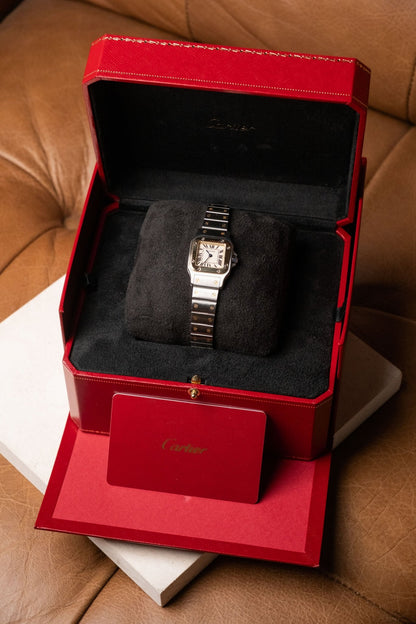 2017 Cartier Santos Galbée Ref. W20012C4 - Wristory