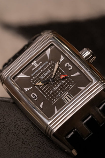 2017 Jaeger-LeCoultre Reverso Gran Sport Automatique dial detail close-up