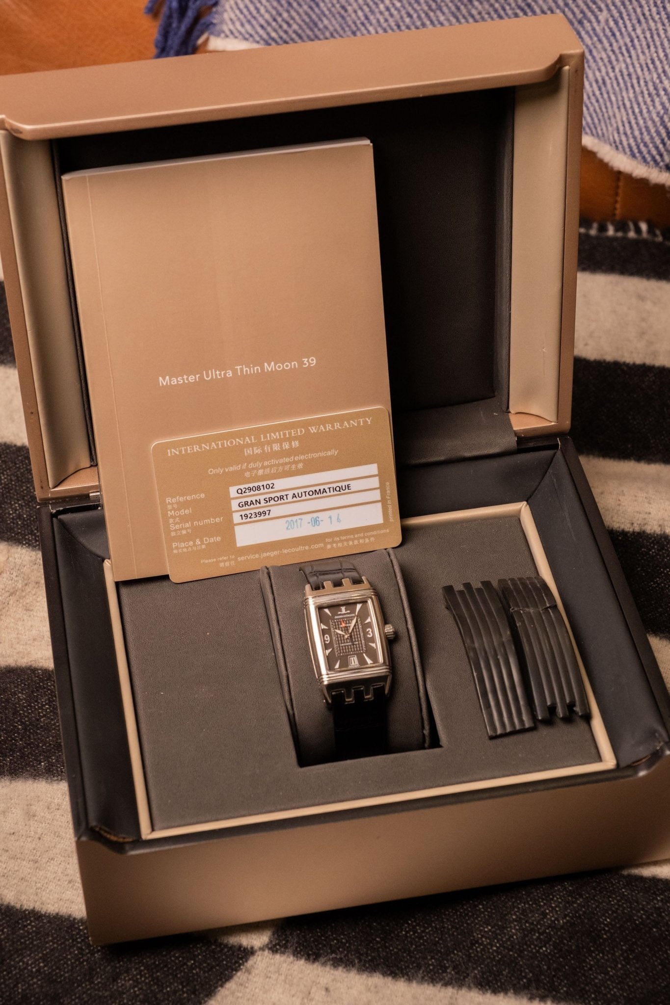 2017 Jaeger-LeCoultre Reverso Gran Sport Automatique full set box and papers