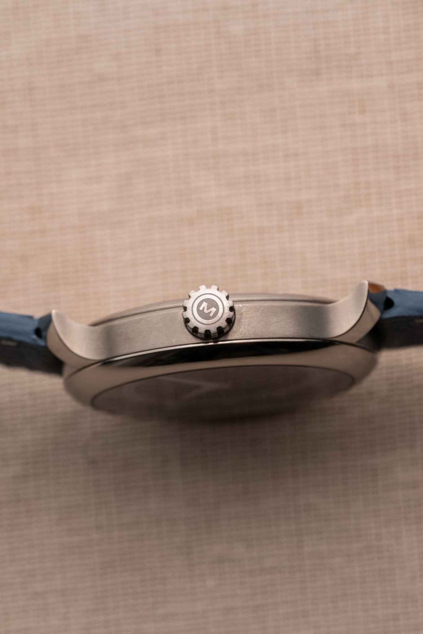2017 MING 17.01 Titanium Mosaic Guilloché Blue Dial - Wrist Story Pty Ltd