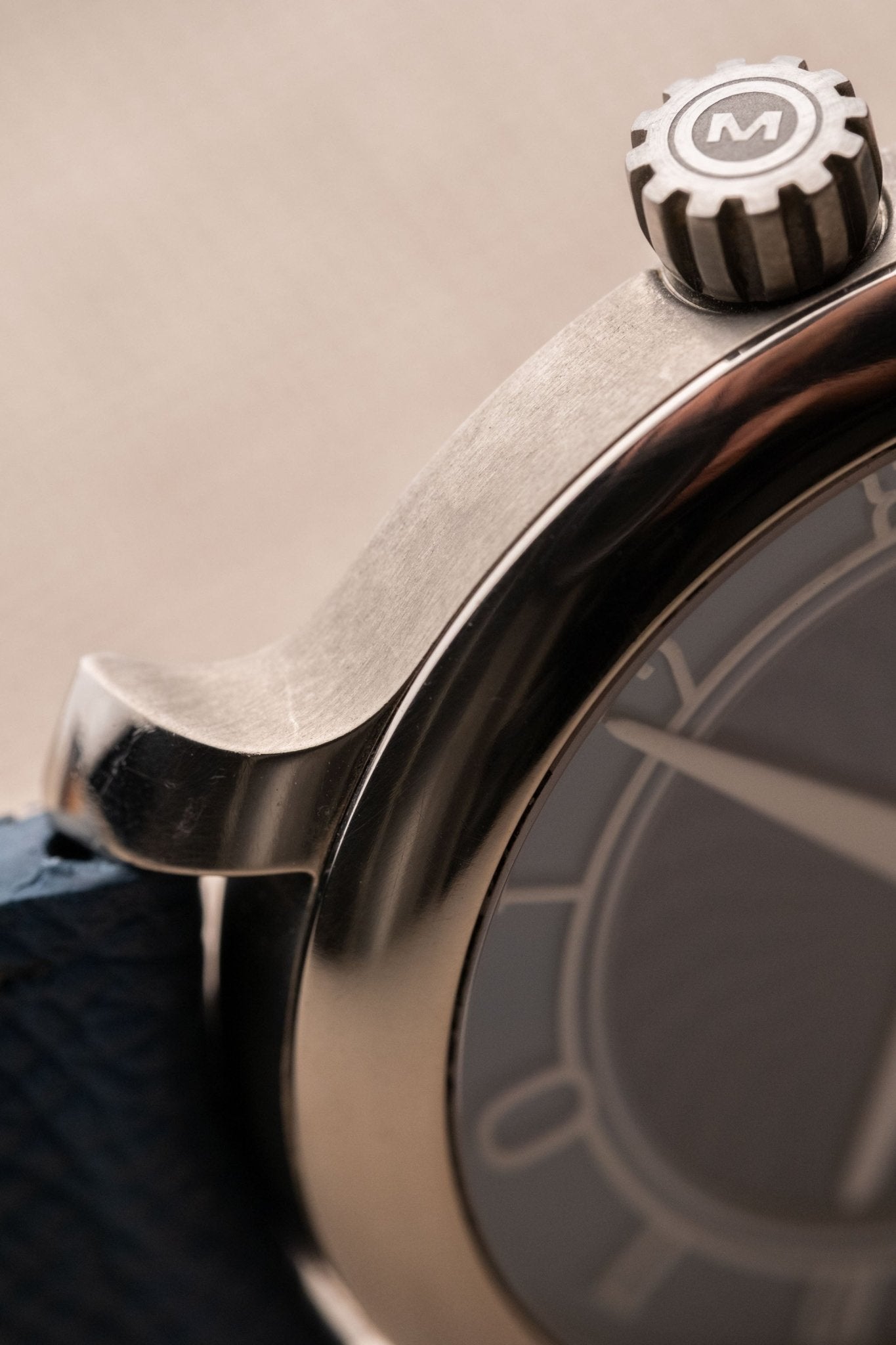 2017 MING 17.01 Titanium Mosaic Guilloché Blue Dial - Wrist Story Pty Ltd