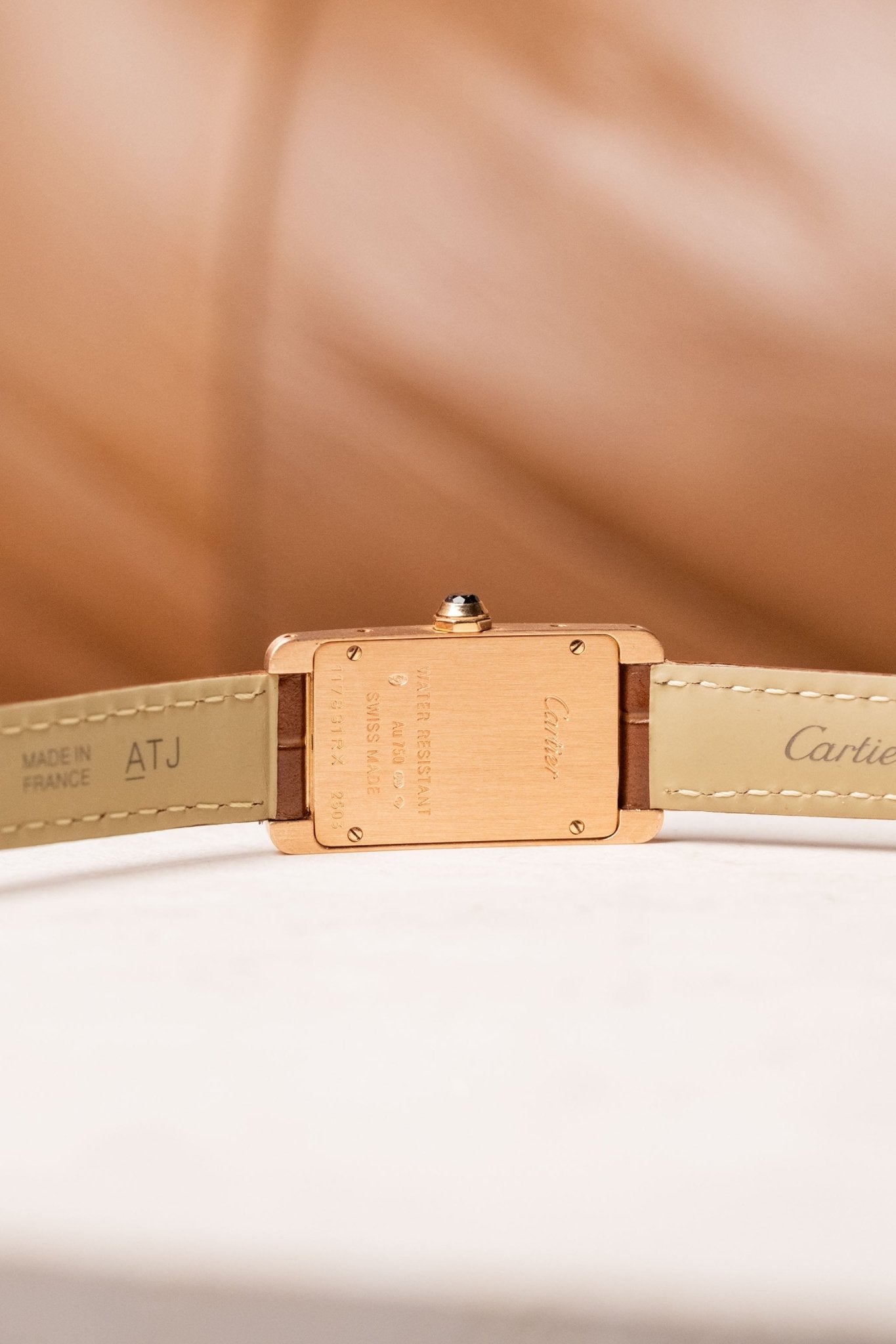2018 Cartier Tank Américaine Rose Gold Ref. W2607456 - Wristory