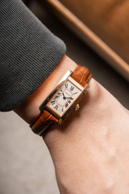 2018 Cartier Tank Américaine Rose Gold Ref. W2607456 - Wristory