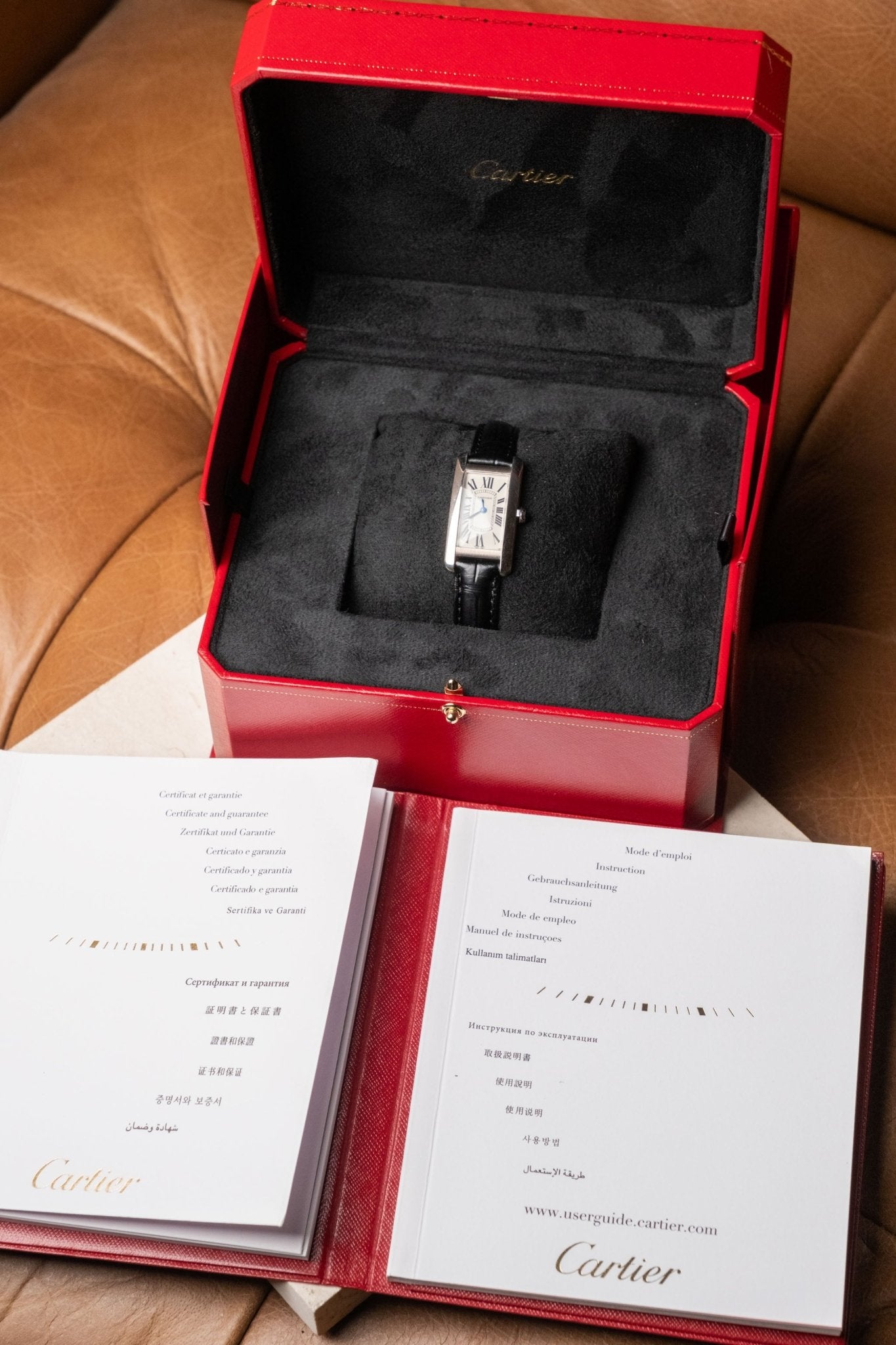 2018 Cartier Tank Américaine White Gold Ref. W2601956 - Wristory