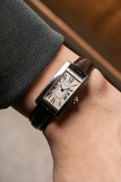 2018 Cartier Tank Américaine White Gold Ref. W2601956 - Wristory