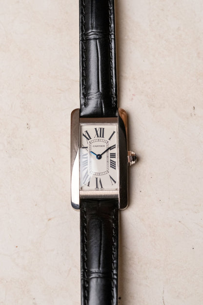 2018 Cartier Tank Américaine White Gold Ref. W2601956 - Wristory