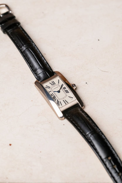 2018 Cartier Tank Américaine White Gold Ref. W2601956 - Wristory