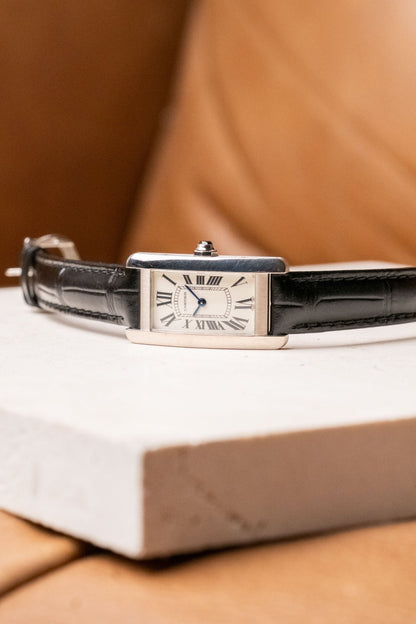 2018 Cartier Tank Américaine White Gold Ref. W2601956 - Wristory