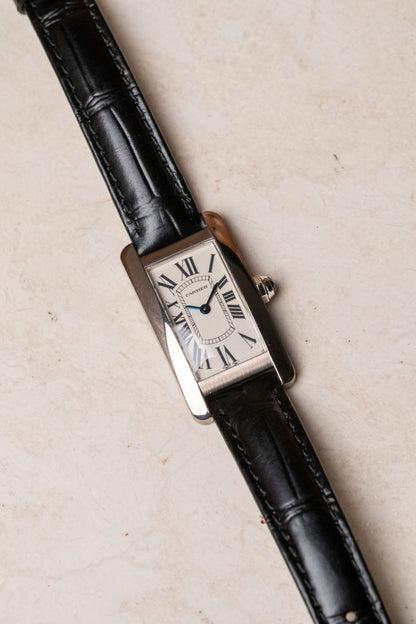 2018 Cartier Tank Américaine White Gold Ref. W2601956 - Wristory