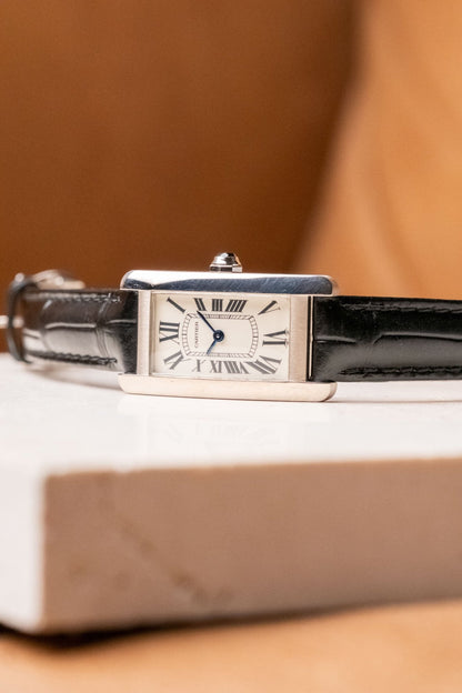 2018 Cartier Tank Américaine White Gold Ref. W2601956 - Wristory