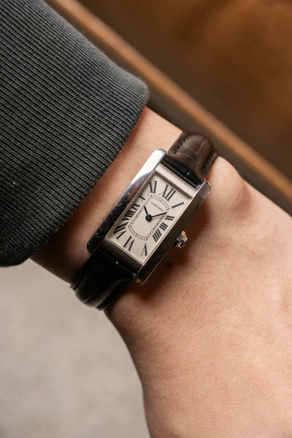 2018 Cartier Tank Américaine White Gold Ref. W2601956 - Wristory