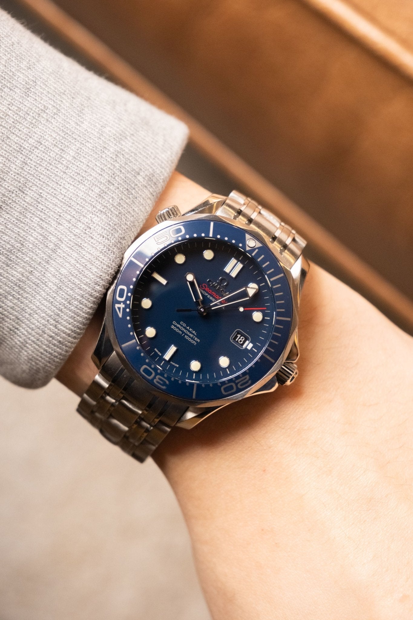 2018 Omega Seamaster Diver 300M Ref. 212.30.41.20.03.001 - Wristory