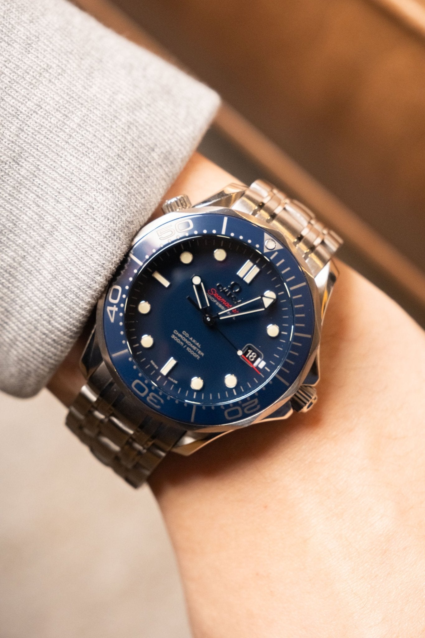 2018 Omega Seamaster Diver 300M Ref. 212.30.41.20.03.001 - Wristory