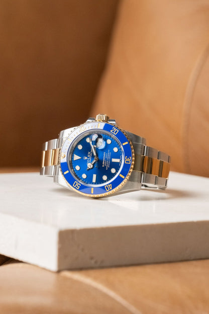 2018 Rolex Submariner Bluesy Ref. 116613LB - Wristory