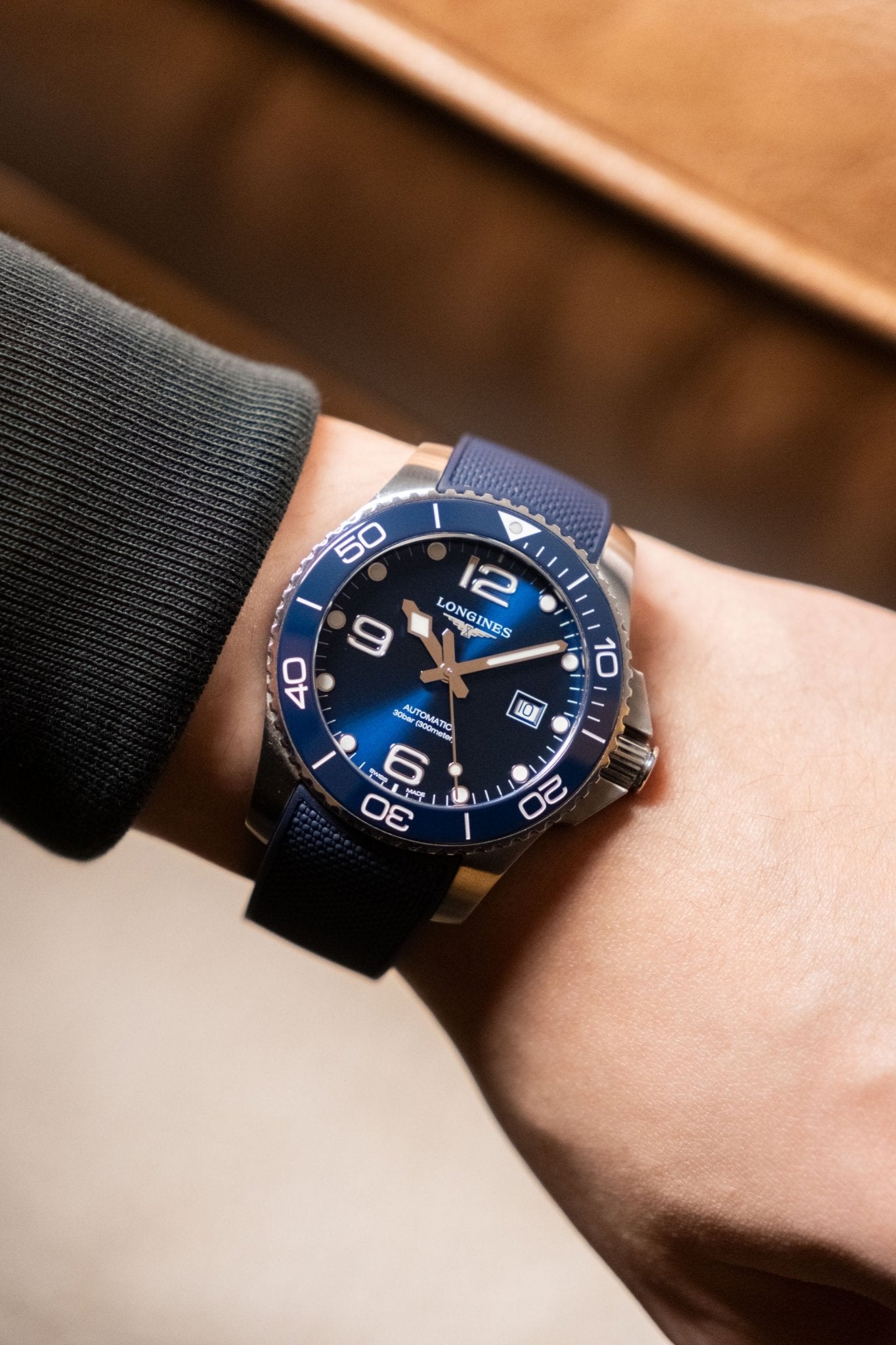 2019 Longines Hydroconquest Sunray Blue Dial Ref L3.782.4.96.9 - Wristory