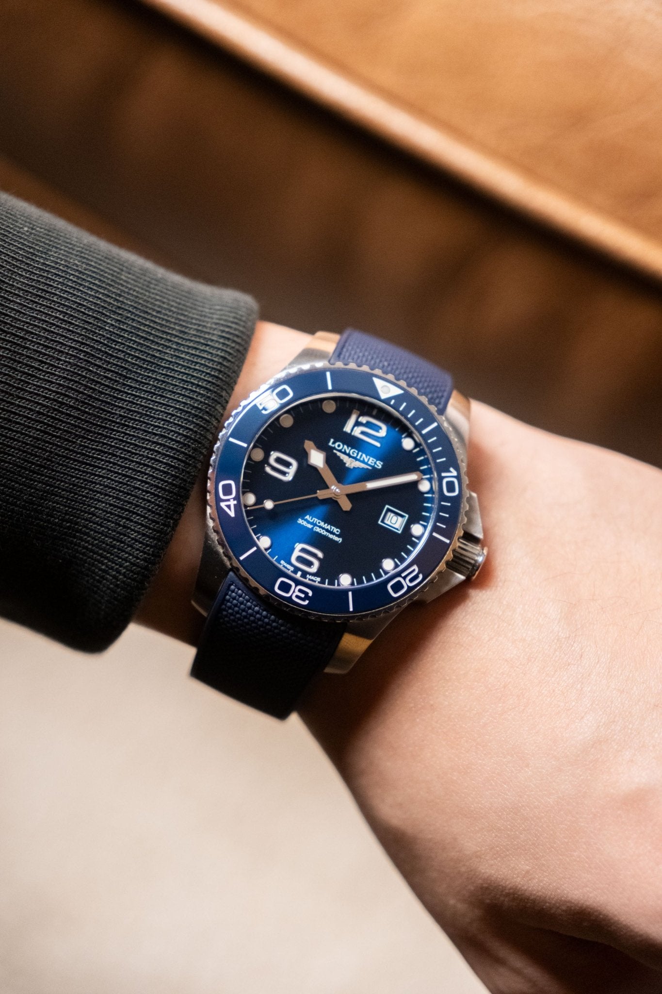 2019 Longines Hydroconquest Sunray Blue Dial Ref L3.782.4.96.9 - Wristory