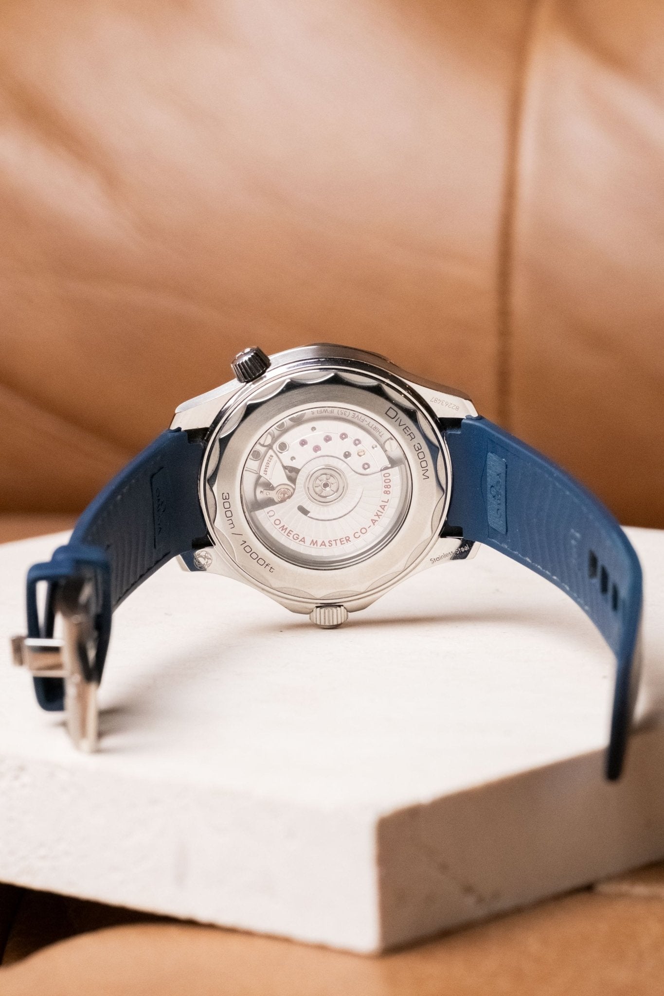 2019 Omega Seamaster Diver 300 M Blue Dial Ref. 210.32.42.20.03.001 - Wristory