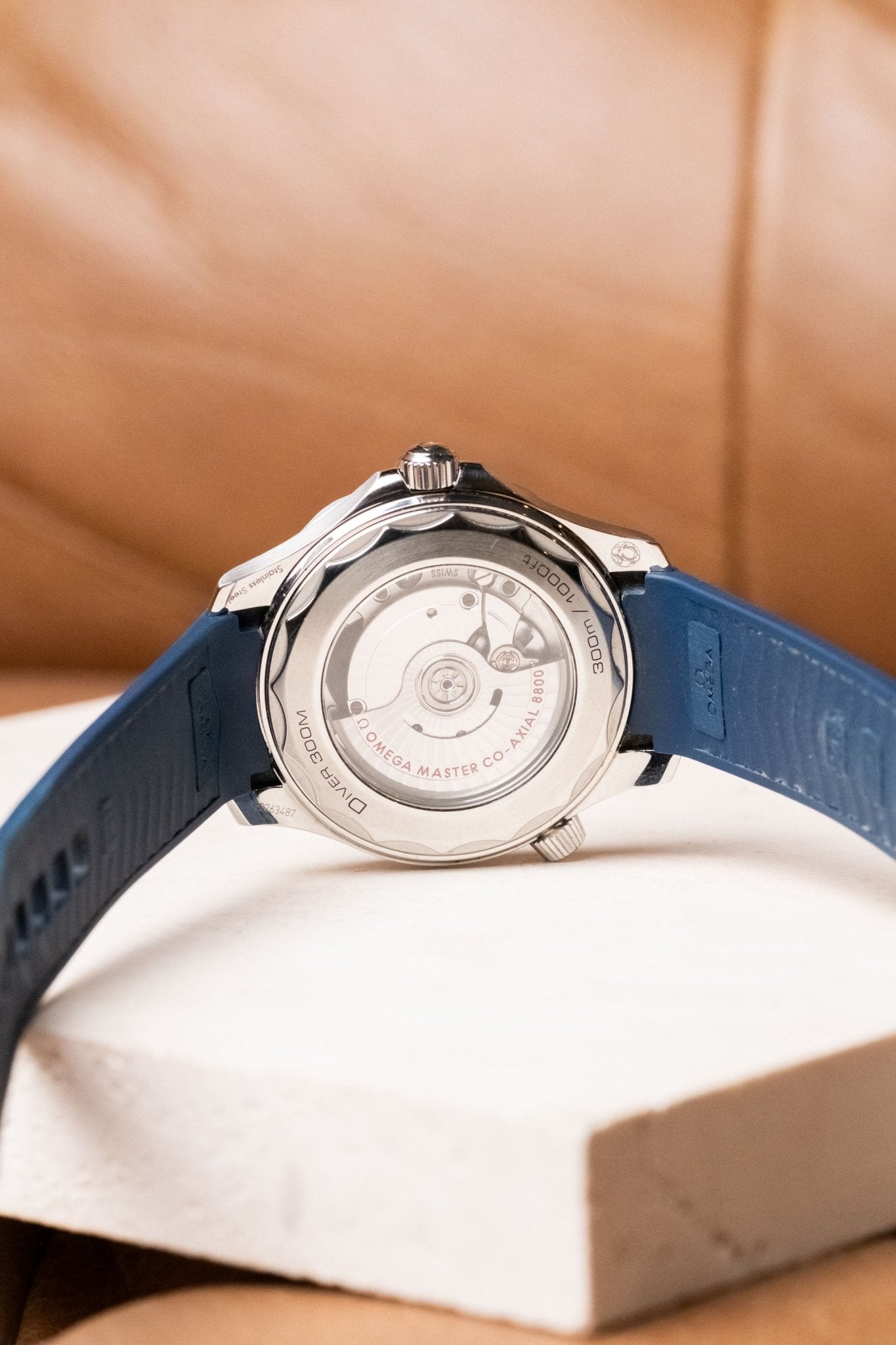 2019 Omega Seamaster Diver 300 M Blue Dial Ref. 210.32.42.20.03.001 - Wristory