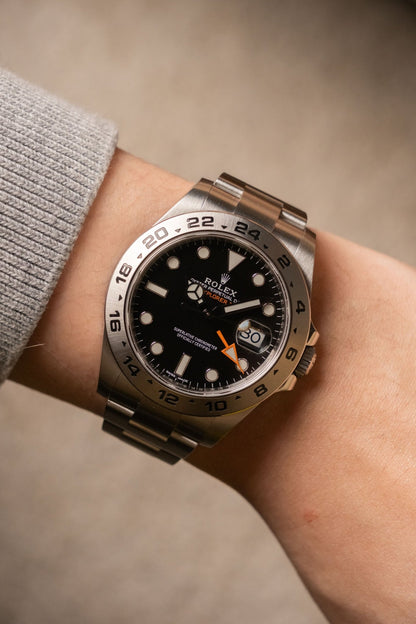 2019 Rolex Explorer II Black Dial Ref. 216570 - Wristory