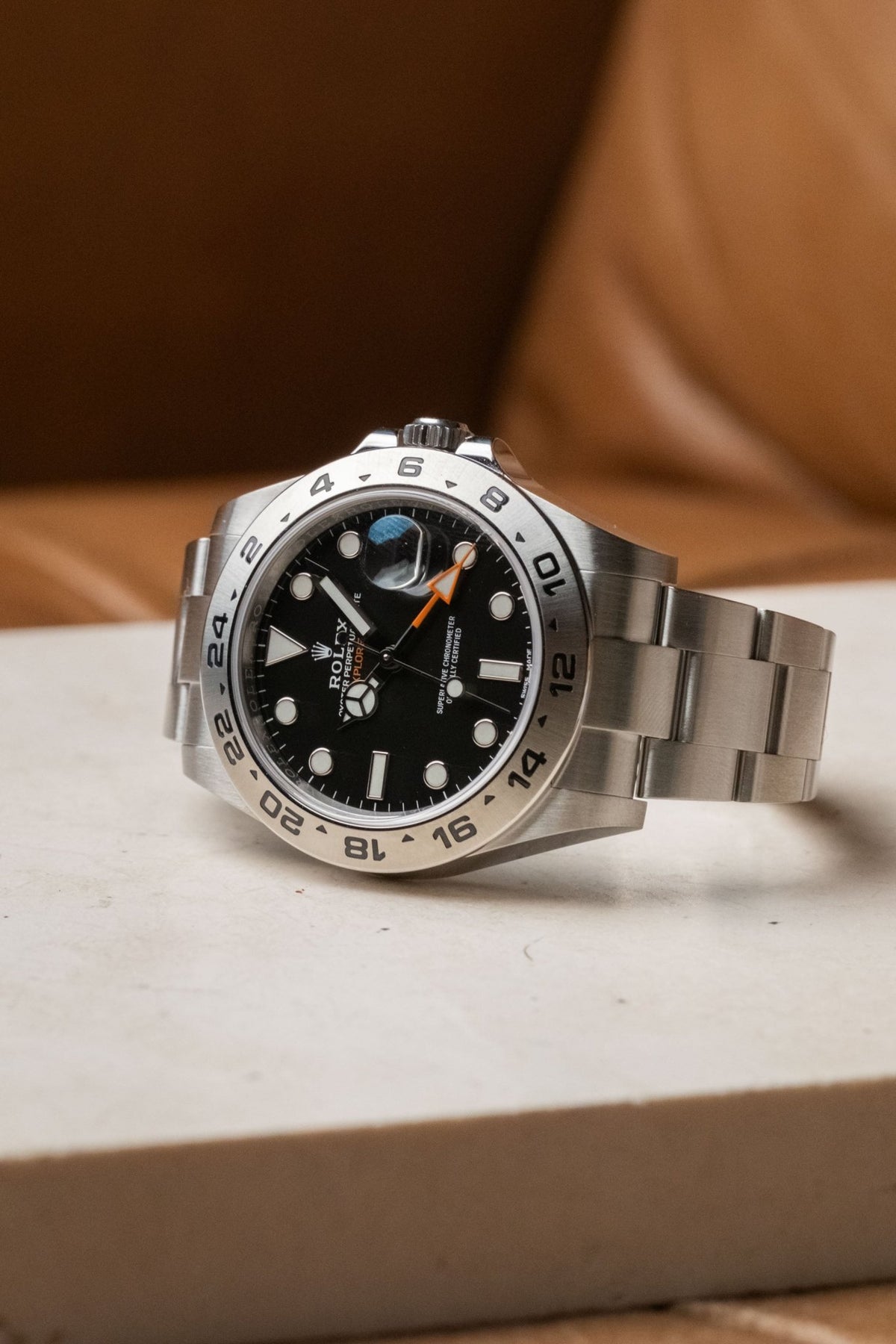2019 Rolex Explorer II Black Dial Ref. 216570 - Wristory