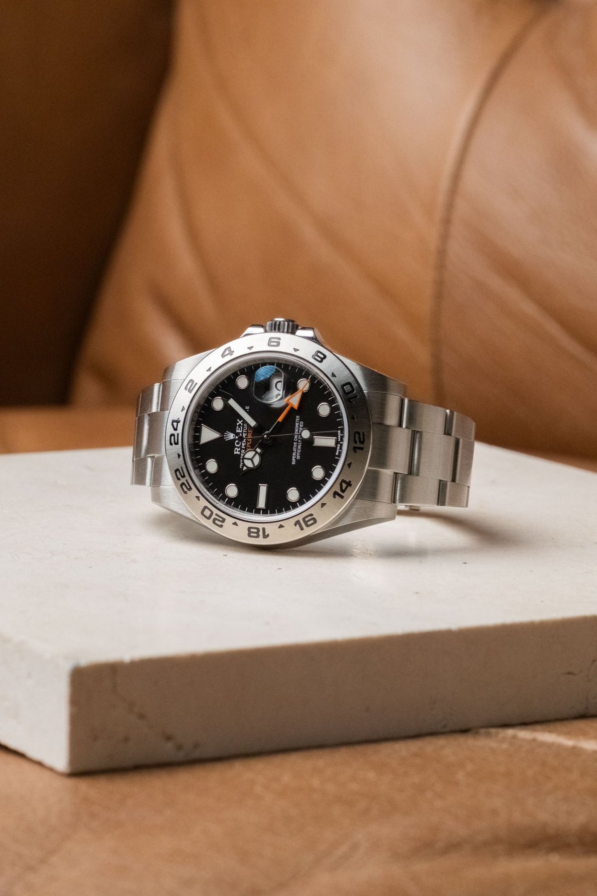 2019 Rolex Explorer II Black Dial Ref. 216570 - Wristory