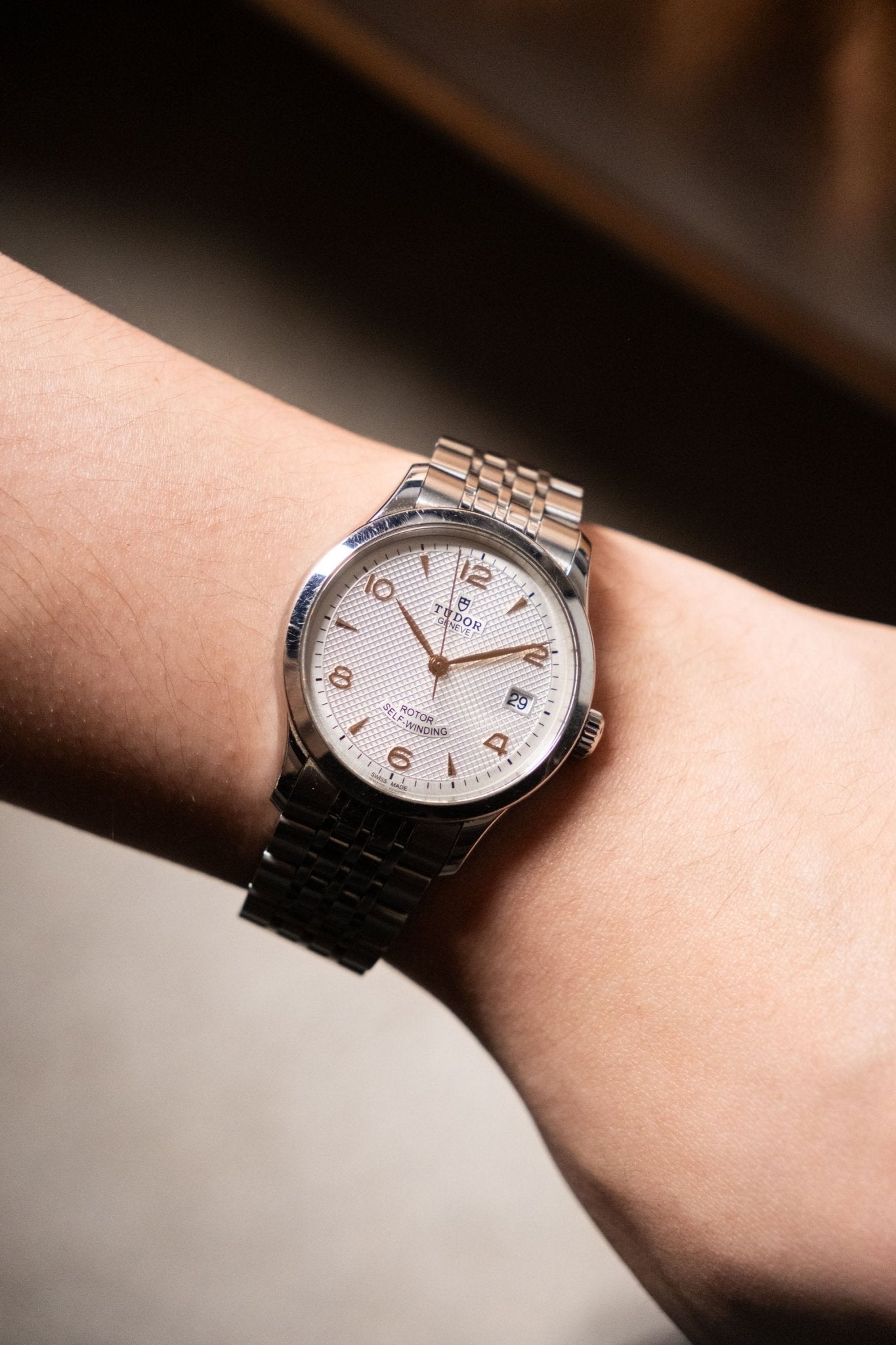 2019 Tudor 1926 Silver on Gold M91450-0001 Details