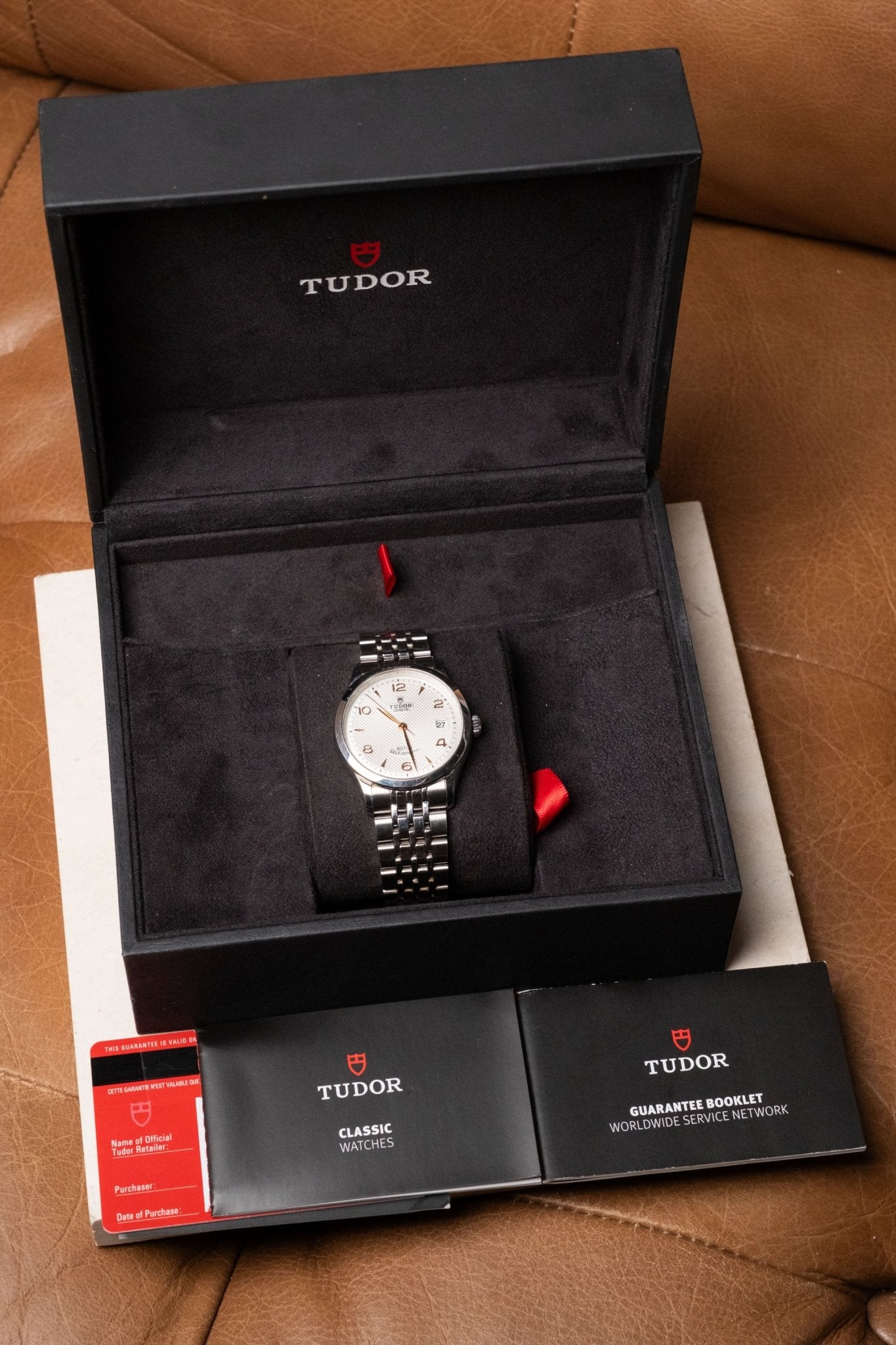 2019 Tudor 1926 Silver on Gold M91450-0001 full set box and papers