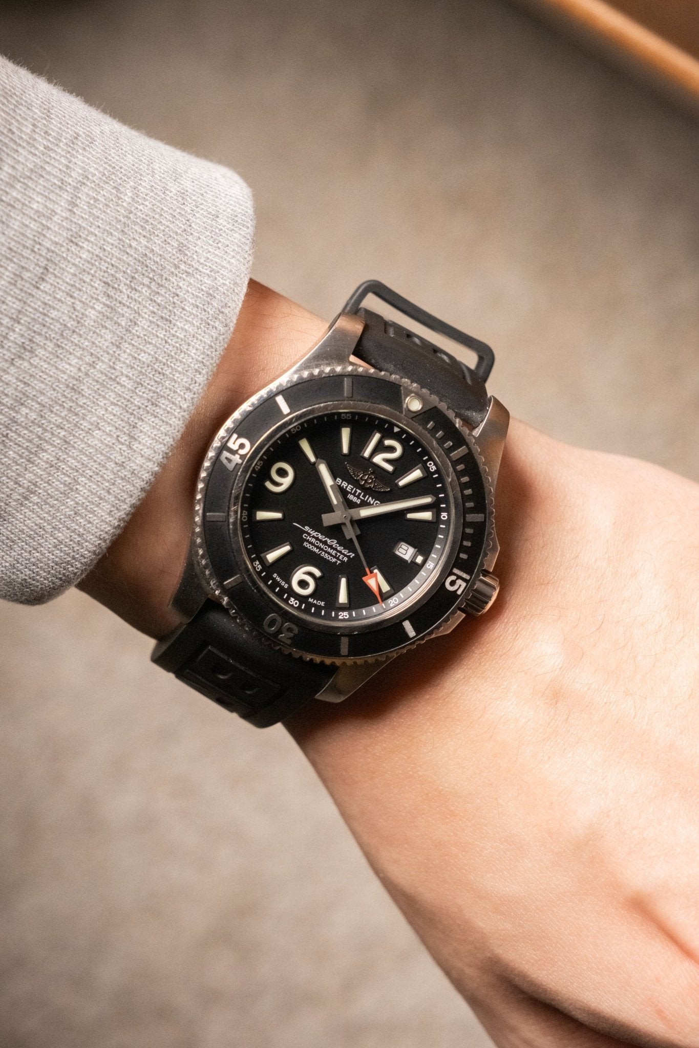 2020 Breitling Superocean 44 Ref. A17367D71B1A1 - Wristory