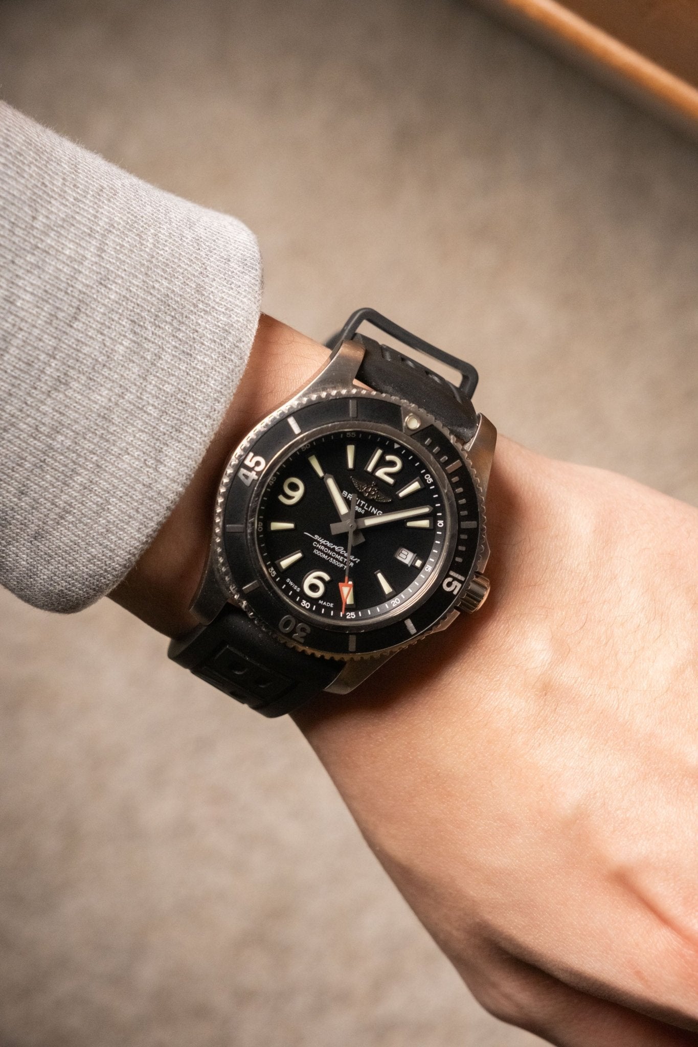 2020 Breitling Superocean 44 Ref. A17367D71B1A1 - Wristory