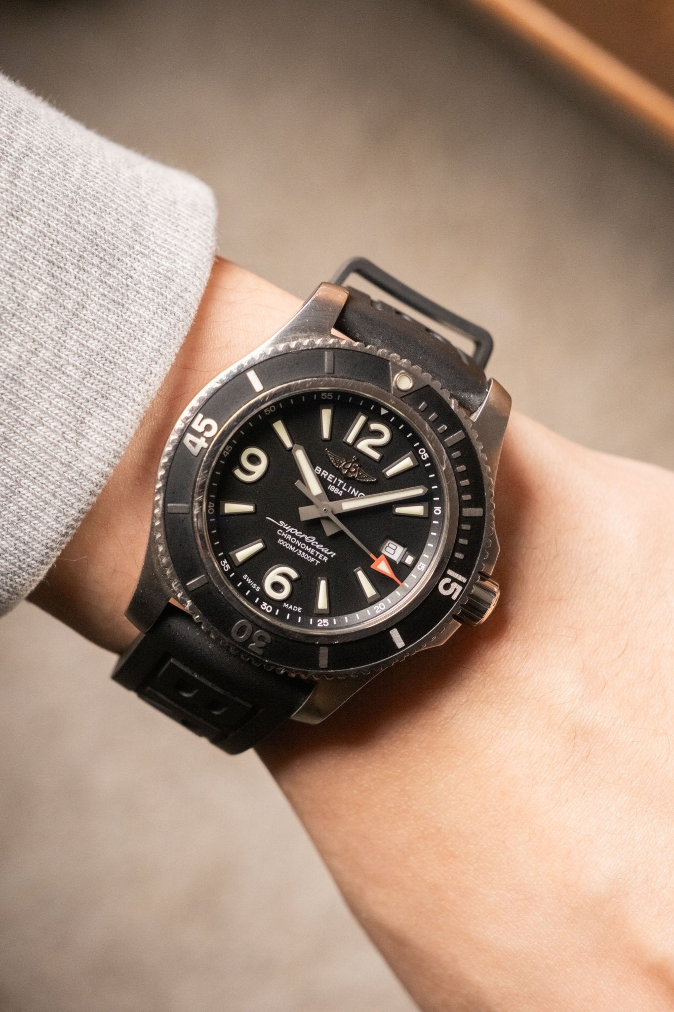 2020 Breitling Superocean 44 Ref. A17367D71B1A1 - Wristory