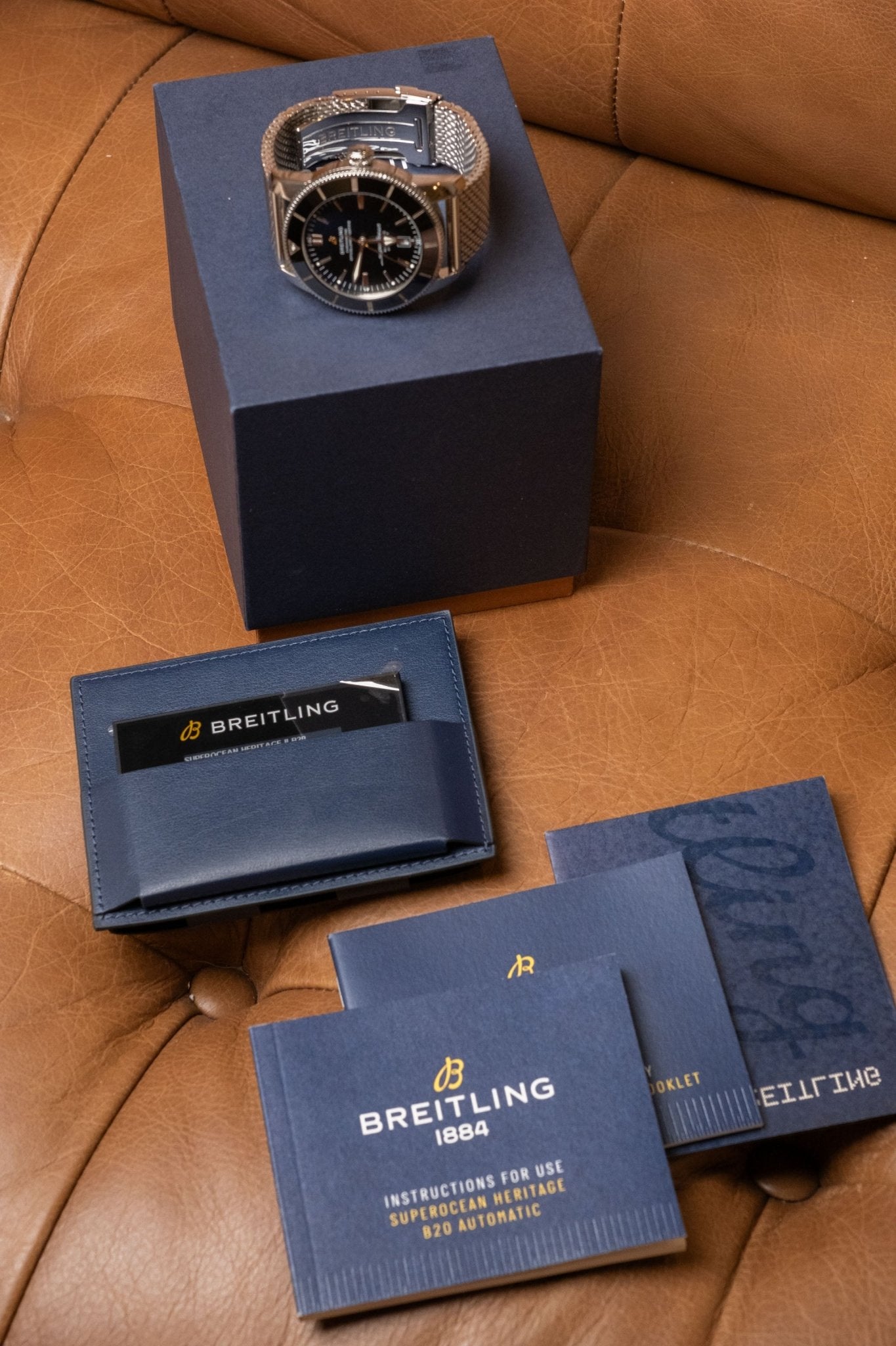 2020 Breitling Superocean Heritage II 46 full set box and papers