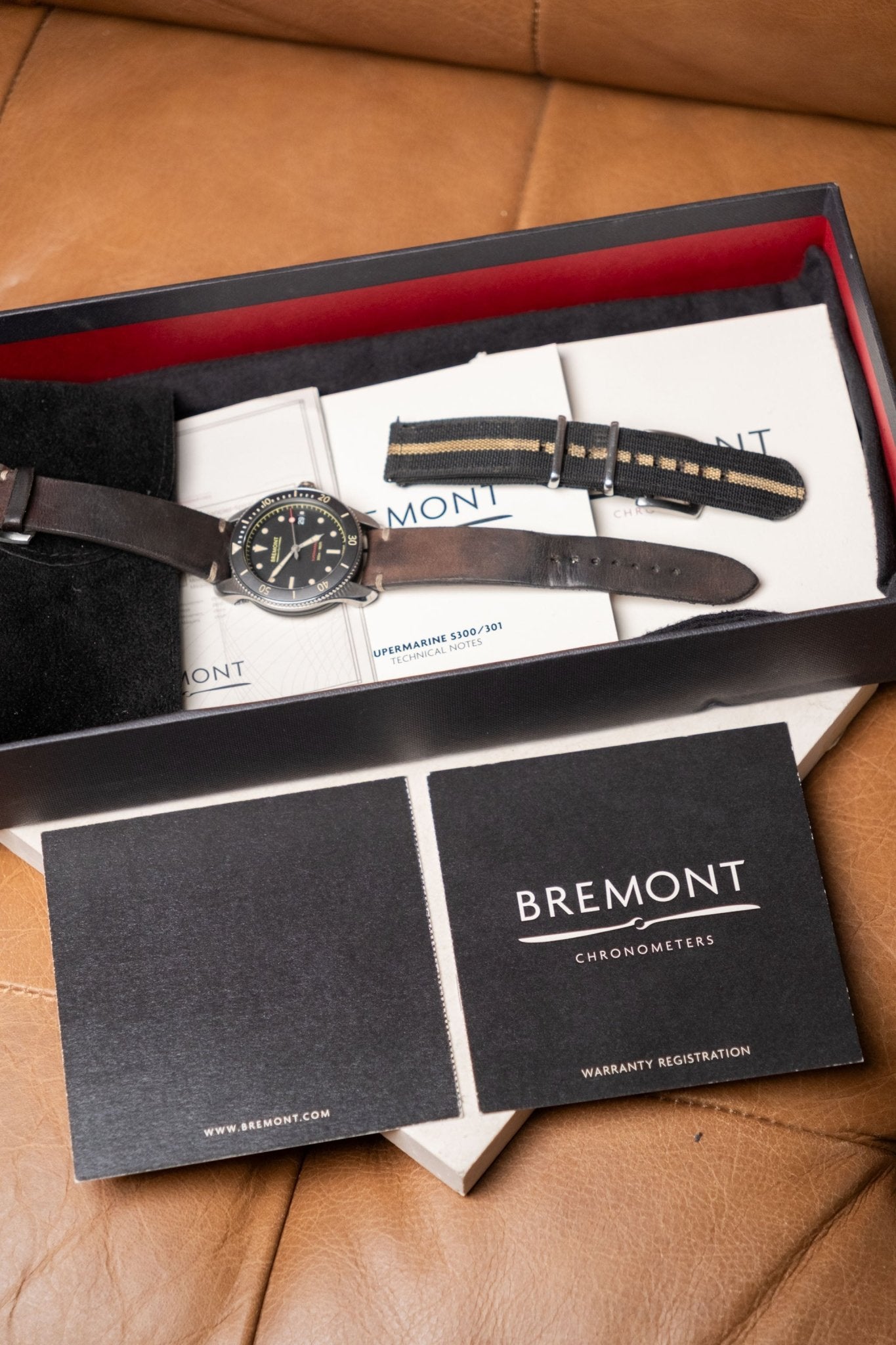 2020 Bremont Supermarine Type 300 S301-BK full set box and papers