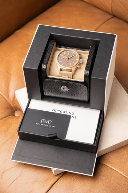 2020 IWC Schaffhausen Pilot Chronograph Top Gun Edition 'Mojave Desert' IW3891-03 - Wristory