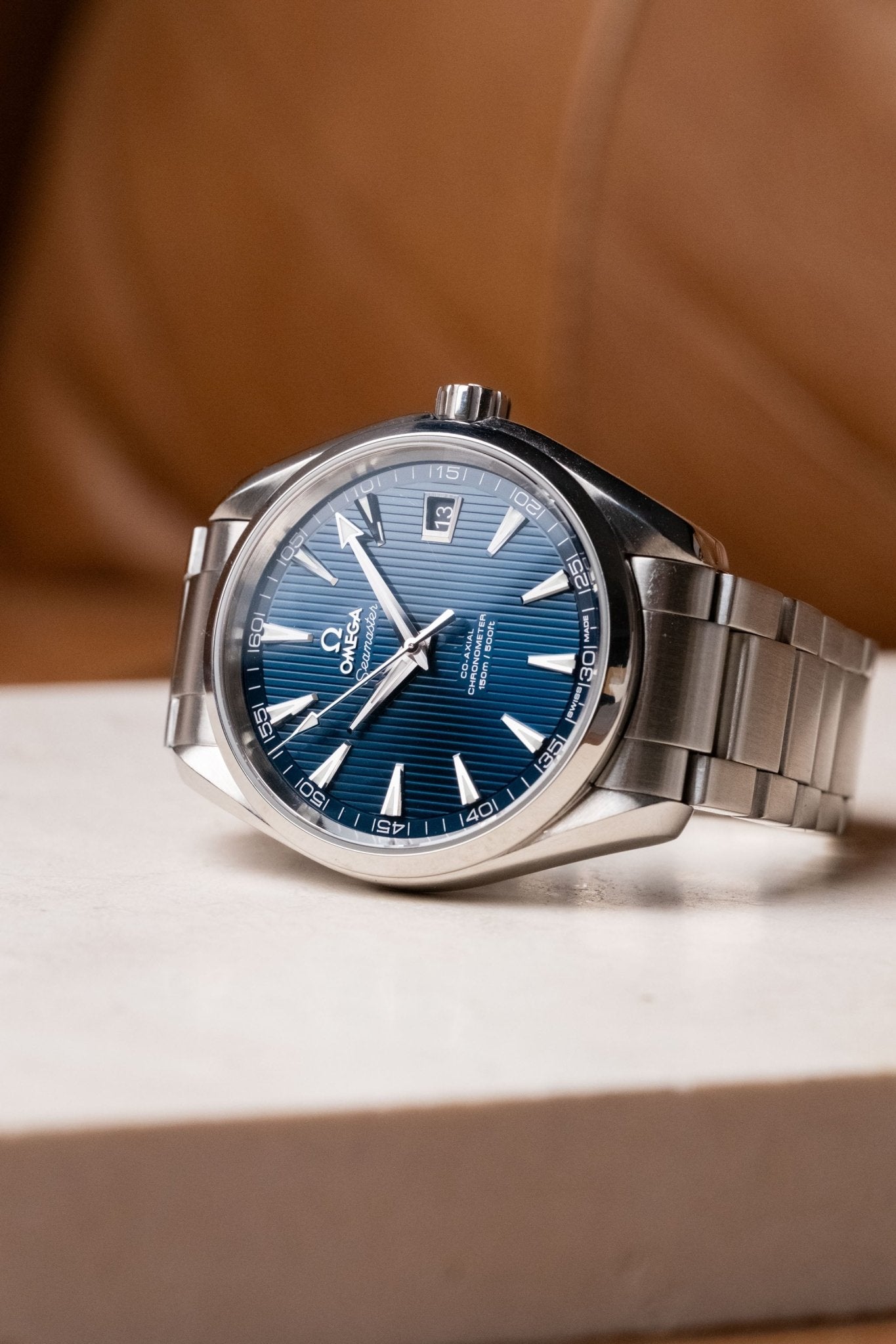 2020 Omega Seamaster Aqua Terra Blue Dial Ref. 23110422103001 - Wristory