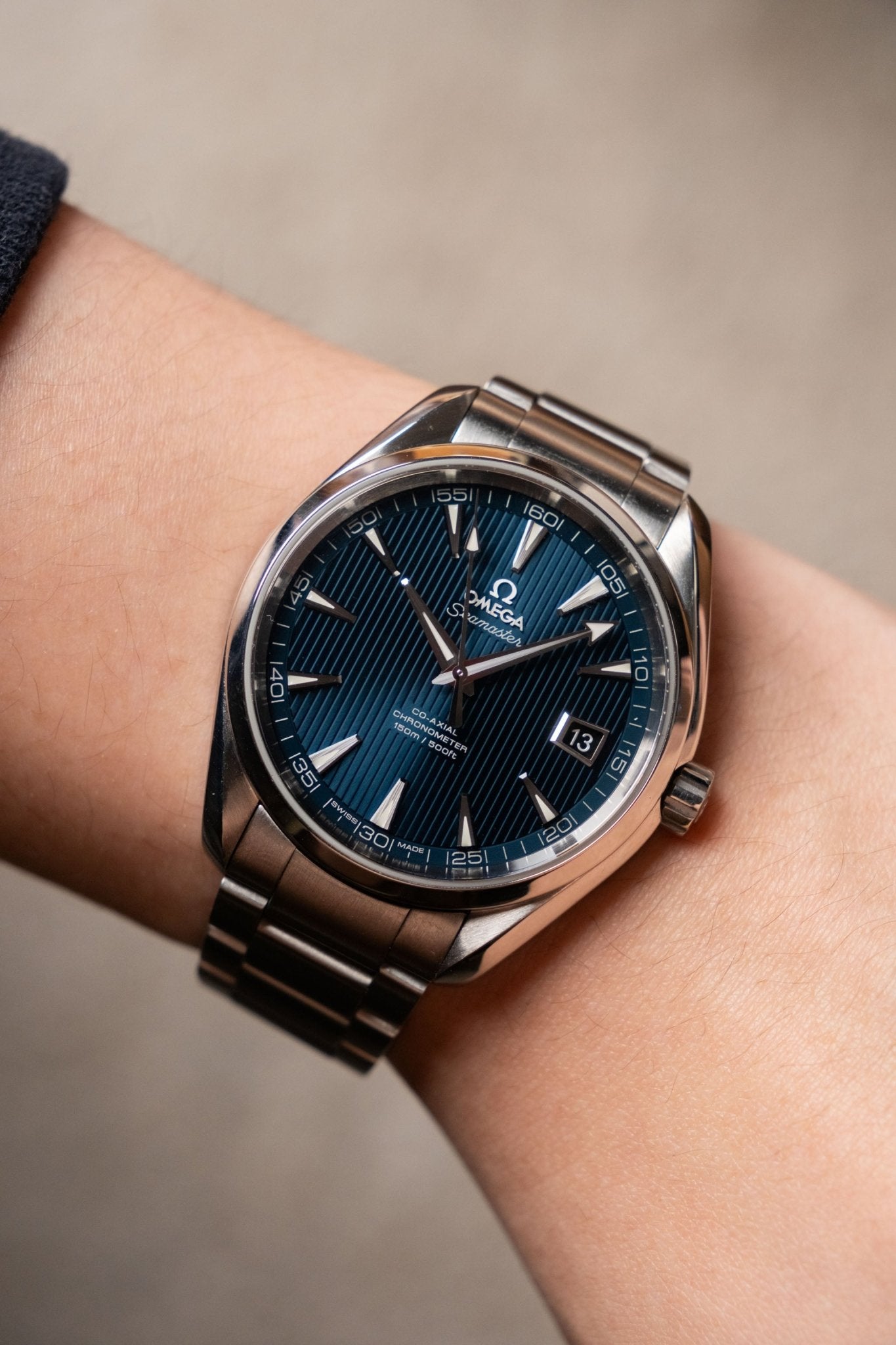 2020 Omega Seamaster Aqua Terra Blue Dial Ref. 23110422103001 - Wristory