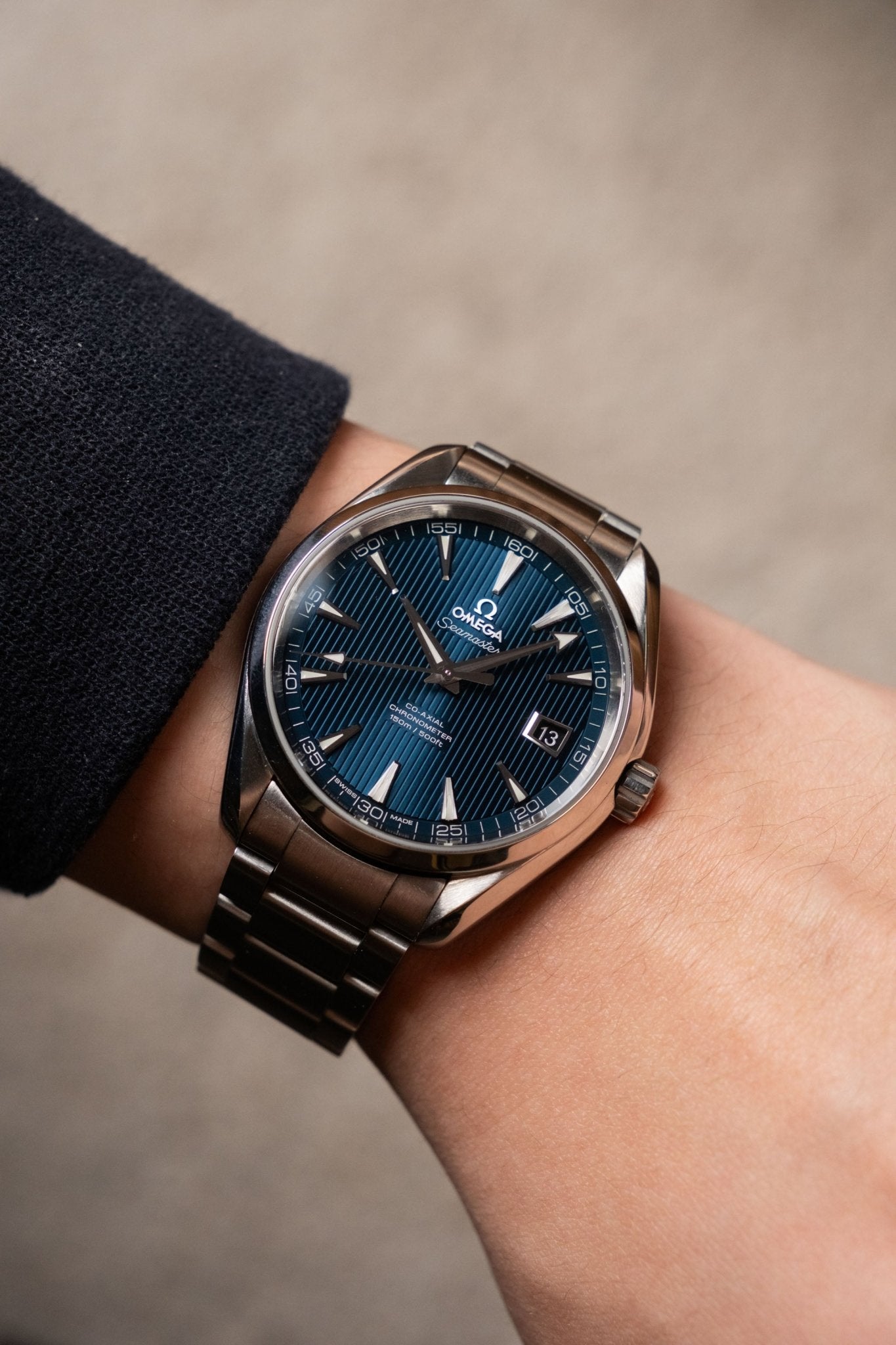 2020 Omega Seamaster Aqua Terra Blue Dial Ref. 23110422103001 - Wristory