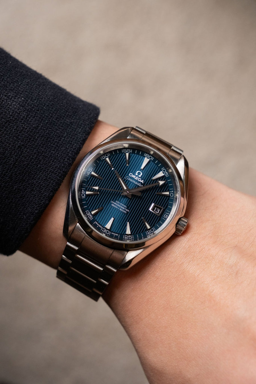 2020 Omega Seamaster Aqua Terra Blue Dial Ref. 23110422103001 - Wristory