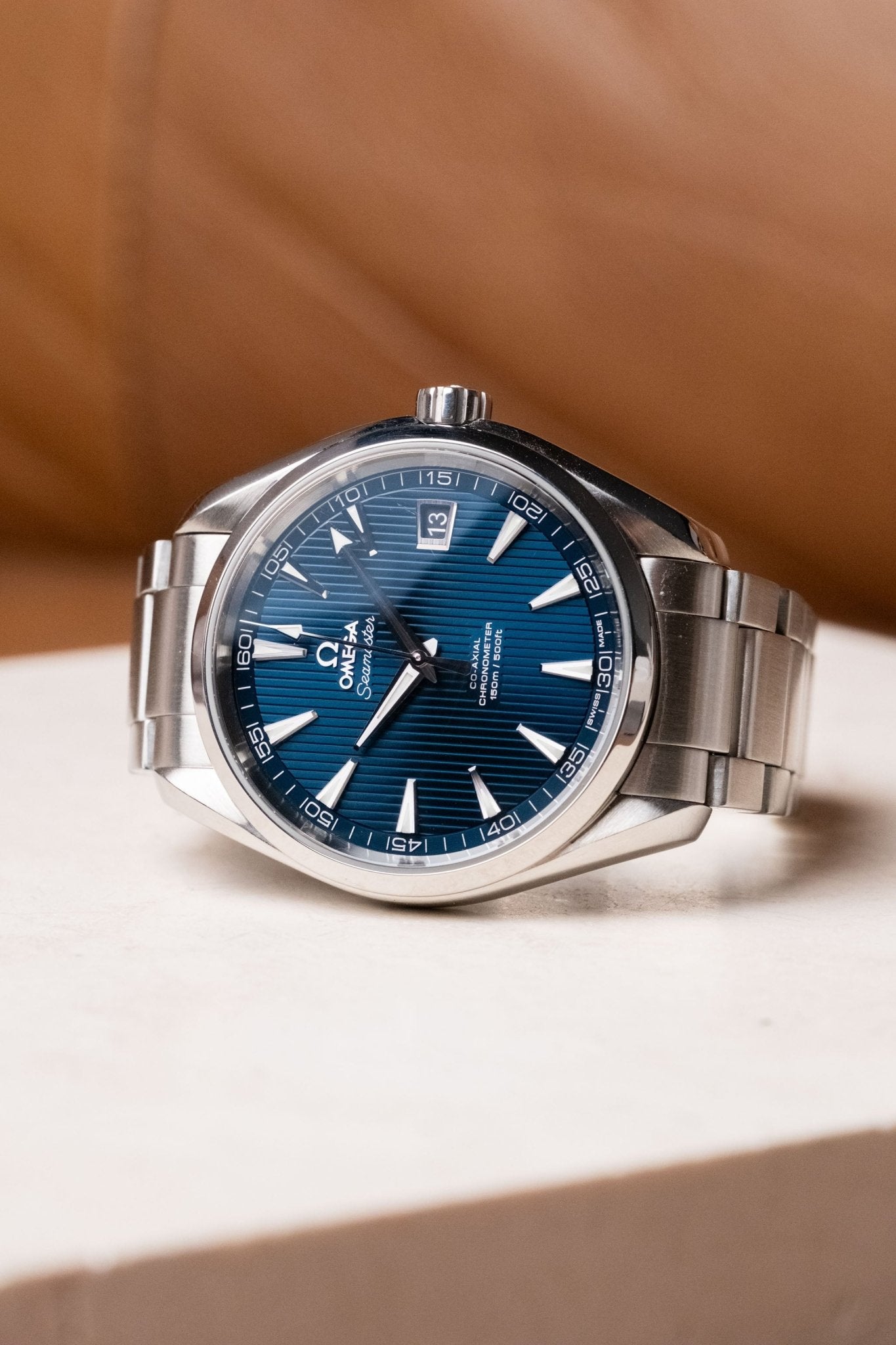 2020 Omega Seamaster Aqua Terra Blue Dial Ref. 23110422103001 - Wristory
